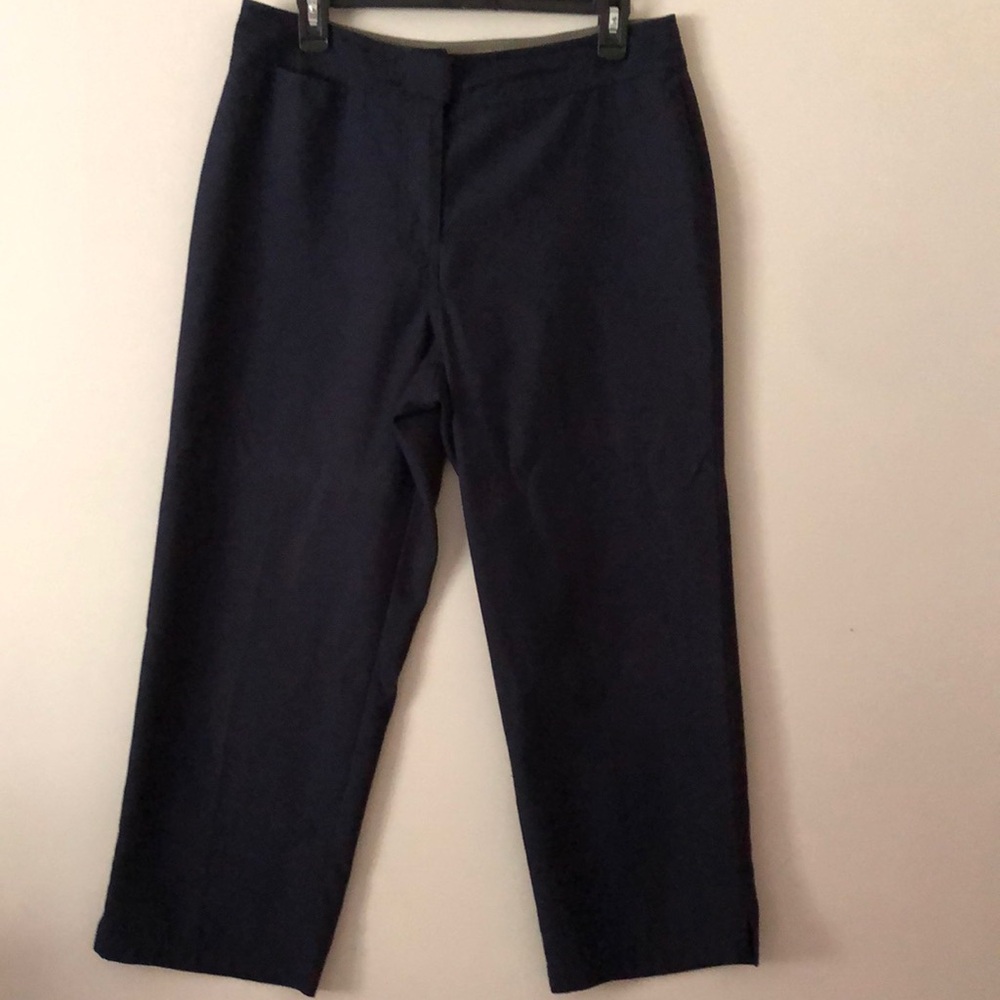 Christopher & Banks sport quick dry athletic active capris cropped pants 10